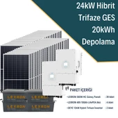 20KW TRİFAZE HİBRİT SİSTEM 1 - 1