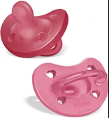 Chicco PhysioForma Soft 2'li Silikon Emzik 16-36 Ay Kız - 1