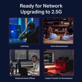 TP-LINK TL-SG108-M2 8PORT 10/100/1000 YÖNETİLEMEZ SWITCH thumbnail 5