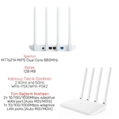 Mi Router 4A Gigabit Edition 1200Mbps 5GHz Sinyal Aktarıcı Güçlendirici - 1