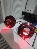 Bilgisayar hoparlör ışıklı kaliteli ikinci el - 2