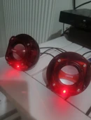Bilgisayar hoparlör ışıklı kaliteli ikinci el - 1