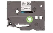 Brother P-Touch HSE-231 12 mm Beyaz Üzerıne Sıyah  Isı ile Daralan Laminasyonlu Etiket - 1