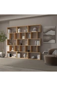 klubeconcept Modern Meşe Kitaplık – Estetik Çalışma  Odası - 3