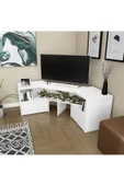 klubeconcept Teraryumlu Köşe ve Dar alanlar için Çok Amaçlı TV ünitesi - 1