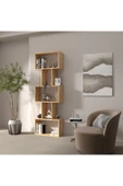 klubeconcept Modern Meşe Kitaplık Estetik - 4