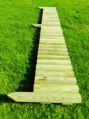 Düz Çıtalı Çit 20x150 cm - 3