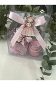 klubeconcept Romantik Hediye Seti El Yapımı Mum ve Makrome Aksesuarlar - 6