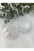 klubeconcept Şık Kapaklı Dekoratif Mum  Özel Günler İçin Zarif Hediyelik - 3