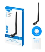 Cudy WU1400 AC1300 2.4GHz/5GHz 1300Mbps 5dBi Anten MU-MIMO Kablosuz USB3.0 Wi-Fi Adaptör - 2