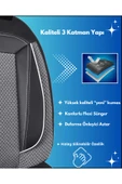 Z&C MAXTECH Volkswagen Jetta Araçlara Uyumlu Tam Takım Özel Tasarım Oto Koltuk Kılıfı Seti  AD230 - 4