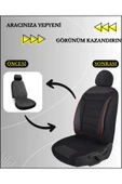 Z&C MAXTECH C-Max Araçlara Uyumlu Tam Takım Özel Tasarım Oto Koltuk Kılıfı Seti AFK151 - 5