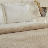 Karaca Home Raunda Çift Kişilik Wellsoft Battaniye Ekru - 3