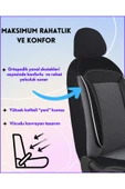 Z&C MAXTECH Seat Leon Araçlara Uyumlu Tam Takım Özel Tasarım Oto Koltuk Kılıfı Seti  AD215 - 3