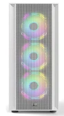 PowerBoost X-12W USB 3.0 Mesh 4 x ARGB Fanlı Beyaz Kasa (PSU Yok) - 1