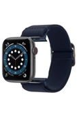 Spigen Apple Watch Serisi (41MM / 40MM / 38MM) Watch Kayış Kordon, Band Lite Fit Navy - Amp02291 - 1