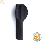 Rinox Siyah Plastik Kulp Düğme Çekmece Mutfak Salon Çocuk Odası Mobilya Dolabı Dolap Kulpu Kulbu thumbnail 1