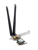Cudy WE3000 AX3000Mbps 2.4GHz/5GHz 2*5dBi Anten BT5.2 MU-MIMO Kablosuz Wi-Fi 6 PCIe Adaptör - 1