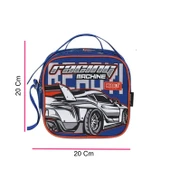 Muggle Racing Machine Termoslu Beslenme Çantası Lacivert (MU-9155) - 2