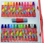 Faber-Castell Pastel Boya 24 Renk Plastik Çantali thumbnail 2