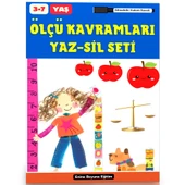 Okul Öncesi Ölçü Kavramları YAZ-SİL Seti (3-7 Yaş) thumbnail 1