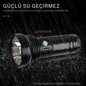 USB Şarj Edilebilir El Feneri – Taşınabilir, Dayanıklı ve Su Geçirmez Kamp Işığı - 1