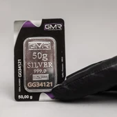 E-GÜMÜŞ 50gr Gmr Külçe Gümüş - 4