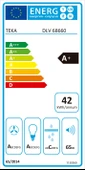 TEKA DLV 68660 BK 60 CM FRESH AİR DUVAR TİPİ SİYAH DAVLUMBAZ - 10