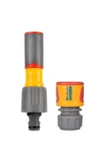Hozelock 100226H 3 Ayarlı Sprey Başlıklı Hortum Ucu Tabancası+Stoplu Hortum Bağlantısı 1/2" - 1