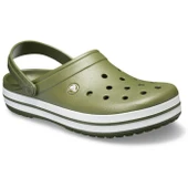Crocs Crocband Army Green White - 3