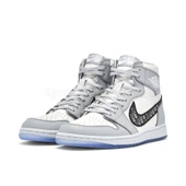 Nike Air Jordan 1 High Dior Wolf Grey Sail - 2