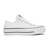 Converse Chuck Taylor All Star Lift Ox White Black thumbnail 1