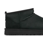 UGG Classic Ultra Mini Boot Black Womens - 5