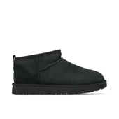 UGG Classic Ultra Mini Boot Black Womens - 1