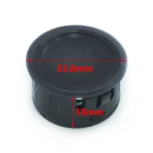 4-100V Dc Voltmetre Yuvarlak  Panel Tip Montajlanabilir Dijital Kırmızı Renk Led Gösterge Ekran Elektrik Voltaj İzleme Ölçer thumbnail 5