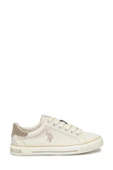 U.S. Polo Assn. RACHEL 5FX Bej Kadın Sneaker Ayakkabı - 1