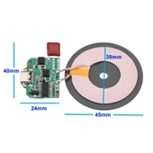 Kablosuz Şarj Modülü Type C 15W  5V 1A 9V 1.5A Mobil Akıllı Telefon Oyuncak Pil Şarj QI WPC V1.2.3 Samsung Apple DFR2V8 thumbnail 8