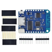 Wemos D1 Mini V4  ESP8266 Kablosuz İnternet Wifi IOT Geliştirme Kartı Type C Usb Uart IIC SPI Ch340 4MB Flash thumbnail 4