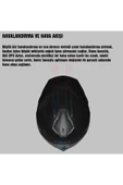 Nexx Y.100r Urbangram Mat Siyah Kask - 6