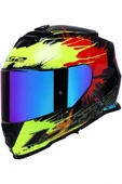 LS2 Storm 2 Drop Full Face  Motosiklet Kaskı Gökkuşağı Camlı - 1