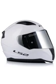 LS2 Rapıd 2 Beyaz Fullface Motosiklet Kaskı Gri Camlı - 4