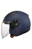 LS2 AIRFLOW 2 MAT NAVY MAVİ AÇIK MOTOSİKLET KASKI - 2