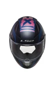 LS2 Rapıd 2 Xtreet   Full Face Motosiklet Kaskı Mat Mavi-mor - 2