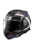 LS2 Advant X Karbon Future -mavi-kırmızı Kask - 1