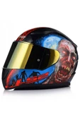 LS2 Rapıd 2 Zombıe Fullface Motosiklet Kaskı Gold Camlı - 1