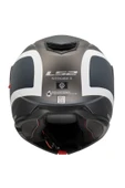 LS2 Strobe 2 Vıctory Mat Gri-mavi-kum Kask - 3