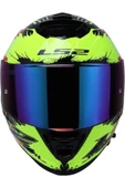 LS2 Storm 2 Drop Full Face  Motosiklet Kaskı Gökkuşağı Camlı - 2