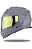 LS2 Storm 2 Nardo Gri  Full Face Motosiklet Kaskı Gold Camlı - 4