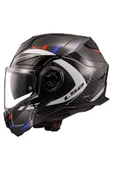 LS2 Advant X Karbon Future -mavi-kırmızı Kask - 2