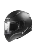 LS2 RAPID 2 MAT SİYAH KAPALI MOTOSİKLET KASKI - 1